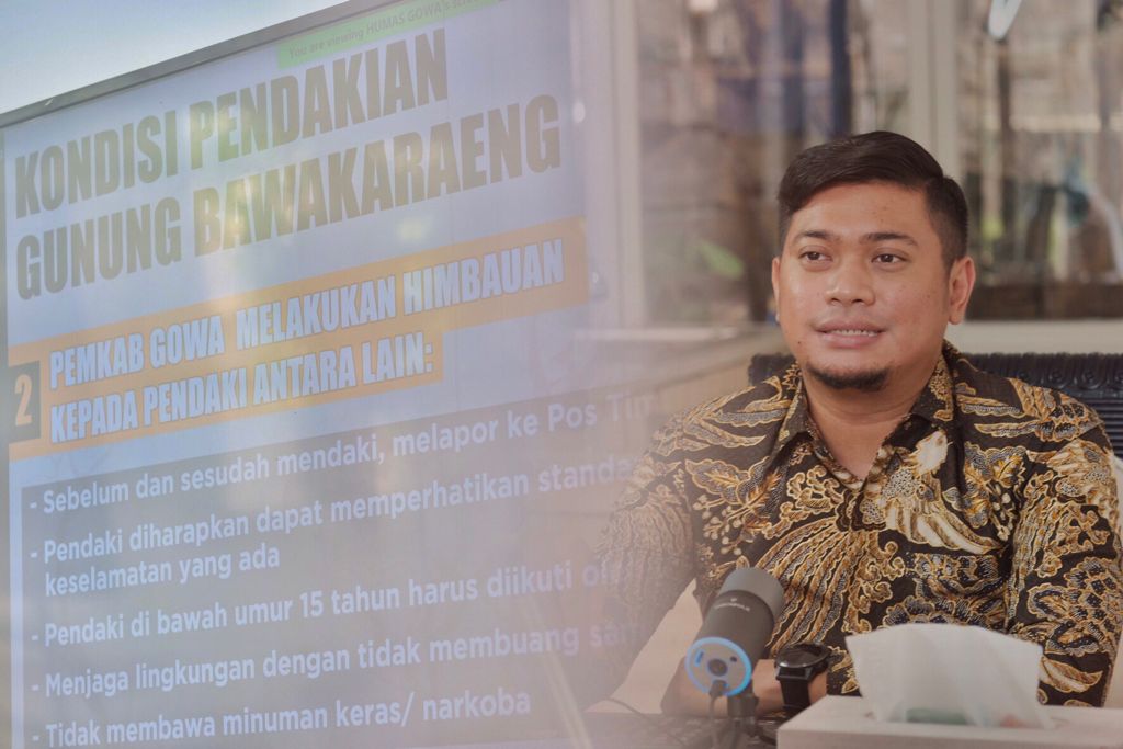 Pemkab Gowa Komitmen Kembalikan Ekosistem Gunung Bawakaraeng